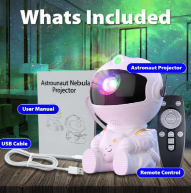 Nebunauta Mini proyector astronauta