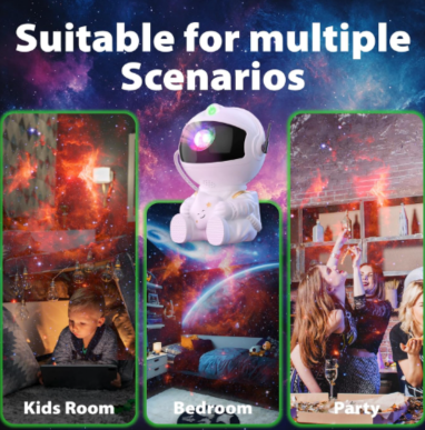 Nebunauta Mini proyector astronauta